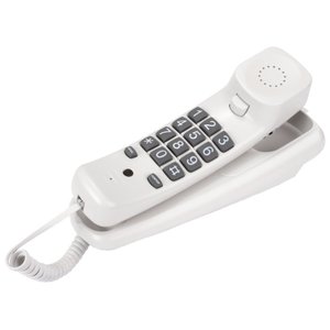 Проводной телефонный аппарат Texet ТХ-219 light grey