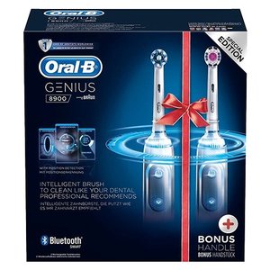 Электрическая зубная щетка Braun Oral-B Genius 8900 D701.535.5XC (белый)