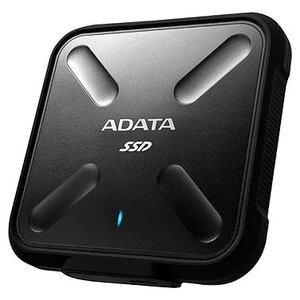 Внешний жесткий диск A-Data SD700 256GB (черный/желтый) [ASD700-256GU3-CYL]