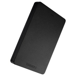 Внешний жесткий диск Toshiba Canvio Alu HDTH305EK3AB 500GB (черный)
