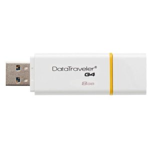 USB Flash Kingston DataTraveler G4 8GB Yellow (DTIG4/8GB)
