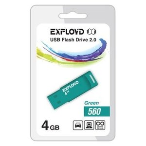 USB Flash Exployd 560 4GB (черный) [EX-4GB-560-Black]