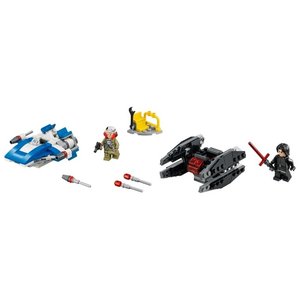 Конструктор Lego Star Wars Истребитель A против бесшумного истребителя СИД 75196