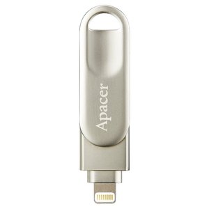 USB Flash Apacer AH790 64GB (серебристый)