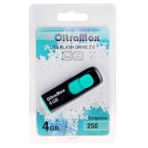 USB Flash Oltramax 250 4GB (красный) [OM-4GB-250-Red]