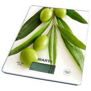 Кухонные весы Marta MT-1634 олива