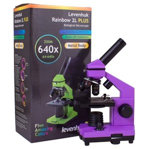 Микроскоп Levenhuk Rainbow 2L PLUS Moonstone