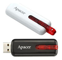 USB Flash Apacer Handy Steno AH326 White 32GB (AP32GAH326W-1)