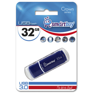 USB Flash Smart Buy Crown Blue 32GB (SB32GBCRW-Bl)