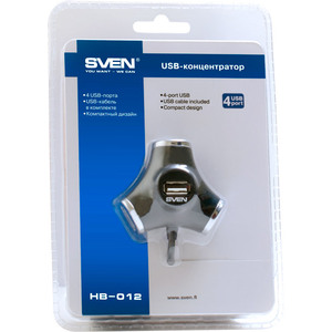 USB-концентратор SVEN HB-012 Black