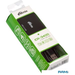 USB-хаб Ritmix CR-3400