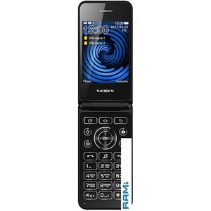 Мобильный телефон Texet TM-400, цвет черный