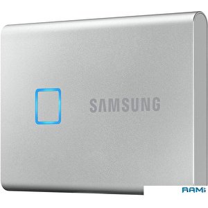 Внешний накопитель Samsung T7 Touch 500GB (серебристый) [MU-PC500S/WW]