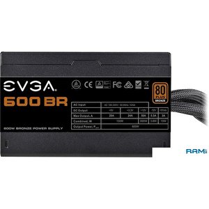 Блок питания EVGA 600 BR 100-BR-0600-K2
