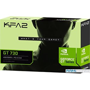 Видеокарта KFA2 GeForce GT 730 4GB DDR3 70NQS4HX00WK