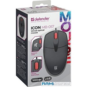 Мышь Defender Icon MB-057 (черный)