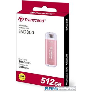 Внешний накопитель Transcend ESD300 512GB TS512GESD300P