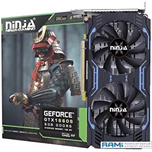 Видеокарта Sinotex Ninja GTX 1660 Super 6GB GDDR6 NK166SF66F