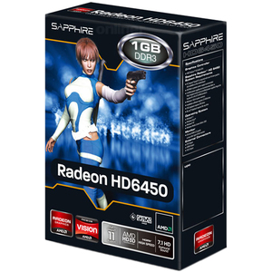 Видеокарта Sapphire HD 6450 1024MB DDR3 (11190-02)