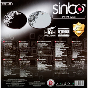 Весы напольные Sinbo SBS 4428 Black
