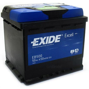 Автомобильный аккумулятор Exide Excell EB456 (45 А/ч)