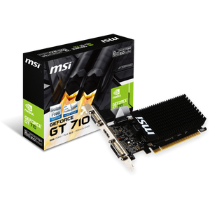 Видеокарта MSI GeForce GT 710 2GB DDR3 [GT 710 2GD3H LP]
