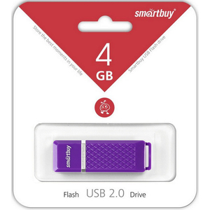 4GB USB Drive SmartBuy Quartz series (SB4GBQZ-V)