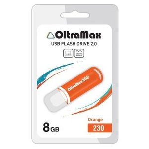 USB Flash Oltramax 230 8GB (бирюзовый) [OM-8GB-230-St Blue]