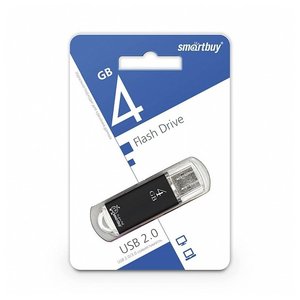 USB Flash Smart Buy V-Cut Blue 4GB (SB4GBVC-B)