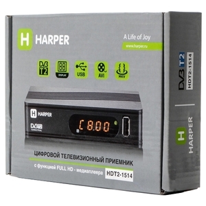 Приемник цифрового ТВ Harper HDT2-1514