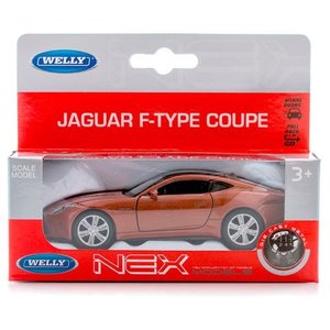 Модель 1:34-1:39 Jaguar F-Type Coupe Welly 43699W