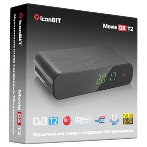 Приемник цифрового ТВ iconBIT Movie DX T2