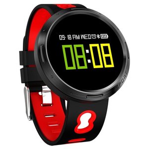 Умные часы Prolike PLSW4000R (черный/красный)