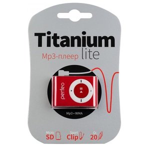 MP3 плеер Perfeo Titanium Lite (зеленый)
