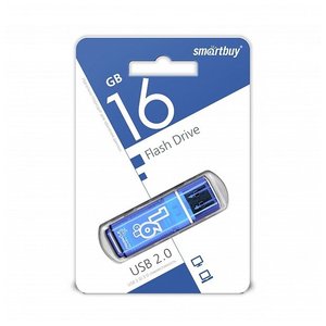 USB Flash Smart Buy Glossy Black 16GB (SB16GBGS-K)