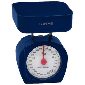 Кухонные весы Lumme LU-1302 (красный гранат)