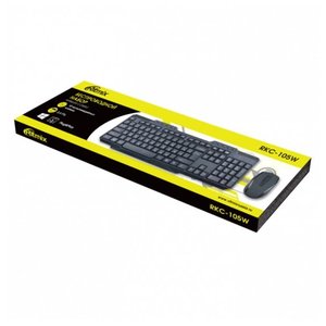 Мышь + клавиатура Ritmix RKC-105W