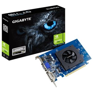 Видеокарта Gigabyte GeForce GT 710 1GB GDDR5