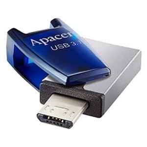USB Flash Apacer AH179 Blue 64GB [AP64GAH179U-1]