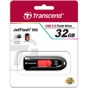 USB Flash Transcend JetFlash 590 32GB (TS32GJF590K)