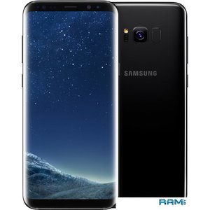 Смартфон Samsung Galaxy S8+ Dual SIM 128GB (черный бриллиант) [G955FD]