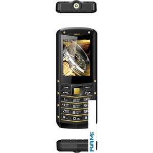 Мобильный телефон TeXet TM-520R (черный-золотистый)