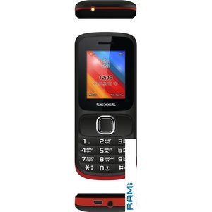 Мобильный телефон TeXet TM-125 Black/Red