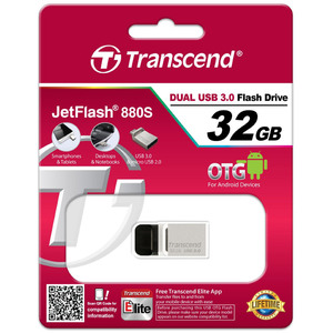 USB Flash Transcend JetFlash 880 32GB (TS32GJF880S)