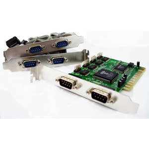 Контроллер PCI - 6 Serial port (6 COM port), chipset NetMos 9845,Espada, box