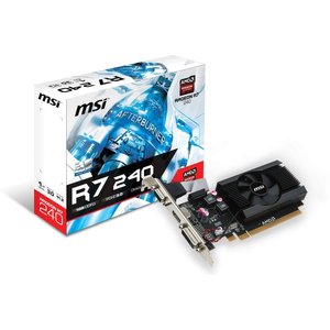Видеокарта MSI Radeon R7 240 1GB DDR3 LP