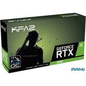 Видеокарта KFA2 GeForce RTX 2060 6GB GDDR6 26NRL7HPX7OK