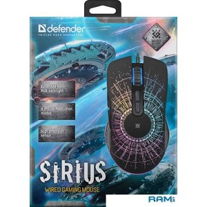 Игровая мышь Defender Sirius GM-660L