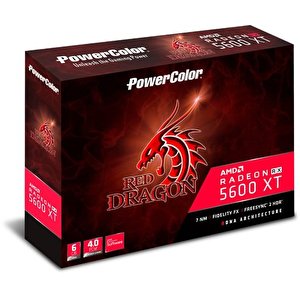 Видеокарта PowerColor Red Dragon Radeon RX 5600 XT 6GB GDDR6 AXRX 5600XT 6GBD6-3DHR/OC