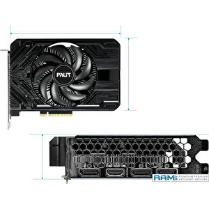 Видеокарта Palit GeForce RTX 4060 StormX (NE64060019P1-1070F)